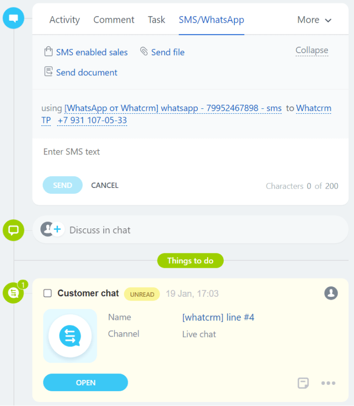 Wasmo Vip Telegram Code Integration with WhatsApp and Telegram - 3 days free of charge